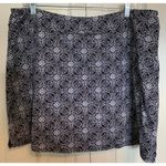 Tranquility by Colorado clothing skort sz xxl black and white Photo 4