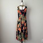 Croft & Barrow Hawaiian Front Button Down Midi Dress Photo 5
