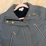 Crown & Ivy gingham rain jacket sz P Small Photo 8