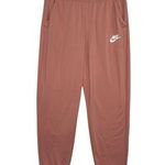 Nike Joggers Womens Medium Pink Pull On Pants Logo Retro 70s Casual Sweatpants Photo 0