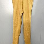 Aerie NEW  Offline Mustard Yellow Cable Ribbed Seamless High Rise 7/8 Leggings S Photo 0