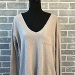 Urban Outfitters  Beige Long Waffle Knit Sleeve Women’s Size Small Photo 0