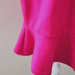 Loft  fuchsia barbiecore scuba sheath dress size 10p Photo 4
