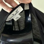 Simply Noelle  Black Long Sleeve Top with Shoulder Buttons L/XL 12/14 Photo 3