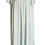Vintage Miss Elaine Mint Green Nightgown Embroidered Cottagecore Lingerie Classi Size XL Photo 0