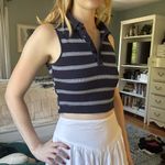 BDG urban outfitters stripped cropped polo shirt Photo 1