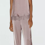 ZARA  Satin Effect Lace Top Photo 0