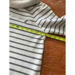 Abercrombie & Fitch Women’s Striped Fuzzy Teddy Bear Cowl Neck Sweatshirt S Photo 3