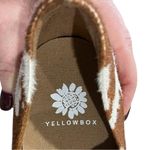 Yellow Box Booties Size 7.5 Brown Leather Cow Hair NEW Western Shooties Ankle Photo 8