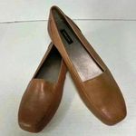ARRAY Tan Soft Leather Freedom Squared Toes Loafer Flats Shoes Size 7M Boho Brown Photo 0