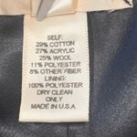 Vintage 90s Ya Ya Cropped Black White Tweed Jacket Blazer Small Preppy Old Money Photo 7