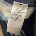 Faherty Surf Sweater Cashmere Blend Knit Jogger Pants Size Small Mist Stripe Photo 8