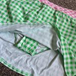 Lands End Draper James Womens Swim Skirt Skort Green Plaid NWT Size 4 Photo 4