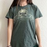 Harley Davidson Green Wyoming Graphic Tee Skull Size L Photo 0