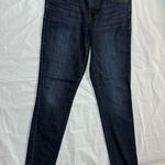 Old Navy Old neck Rockstar Dark Blue Denim Women's Jeans size 8 long tall girl friendly Photo 0