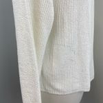 n:philanthropy  White Ribbed Knit Open Cardigan Small NEW NWT Photo 2