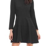 Gal Meets Glam  Black Celeste Puff Sleeve Fit Flare Circle Skirt Dress size 18 Photo 11