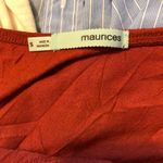 Maurice's Lacy Orange Tank Top Small Photo 6