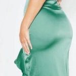 Pretty Little Thing Green Maxi Dress Photo 1