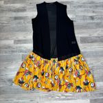 Do Everything In Love  Semi Sheer Black Sleeveless Duster E21 Photo 0