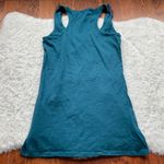 Steve Madden Teal Sequin Ruffle Tank Top Photo 1