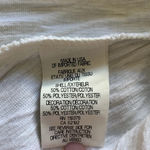 Helmut Lang  Optic White Crinkle Tank Top Size L Photo 12