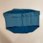 Kendall + Kylie  Blue Strapless Corset Top Size M Photo 1