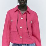 ZARA Textured Overshirt Photo 0