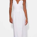 Mara Hoffman NWT Isla Strapless Midi Dress Size 2 Photo 2