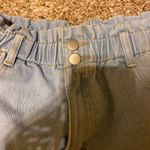 Hayden ❤️ Paperbag Waist Stretchy Waist Denim Blue Jean Shorts Photo 2