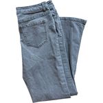 Karl Lagerfeld Womens Paris Gray Wash Straight Leg Jeans - Sz 8 Photo 2