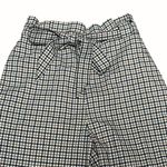 Divided Checkered Paper Bag Waist Pants Photo 2