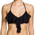 Roxy Women's Coral Moderate Cover Love Seeker Flutter Tri Bikini Swim Top sz S Photo 1