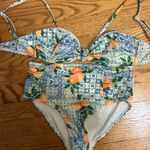 Primark Blue and orange bikini set Photo 0