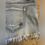 Indigo Rein  Blue Denim Distressed Jean Shorts, Size 3 Photo 11