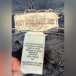 Hydraulic  Jeans Womens 12 Blue Distressed Stretch Embellished Pockets Photo 2