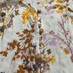 Abound LAST CALL  Floral Tie Front Crop Top Ivory XXL Photo 1