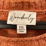 Wonderly  Rust Orange Sweater Photo 6