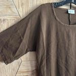 NWT Oh My Gauze! Women's Brown Casual Short Sleeve Top, Size S/M Photo 1