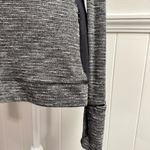 Lululemon Think Fast Long Sleeve Heathered Herringbone Heathered Black 8 Photo 4