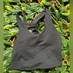 RBX Black Workout Top Sports Bra Size Medium Photo 2