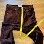 AGOLDE Women’s 24 Brown Nico Velvet Bootcut Trousers Chocolate Milk Pants Photo 3