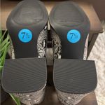 Madden Girl Snakeskin Block Heel Ankle Boots Size 7 1/2 Photo 5