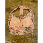 Matilda Jane  Pink Floral Lace Lovely Rita Bralette, XS Photo 3