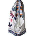 Johnny Was Vanny heavily Embroidered Satin Butterfly Blouse NWT Photo 9