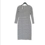 J.Crew NWT Stripe Long Sleeve Cotton Dress Photo 7