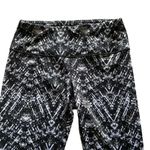 90’s Degree Black White Abstract Skinny Athletic Leggings Sz XS Black Photo 1