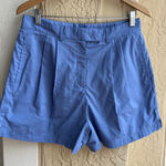 Reebok  High Rise Tailored Shorts Periwinkle Size Medium Photo 0