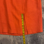 Source Unknown Elegant Orange Women's Pencil Skirt Photo 5