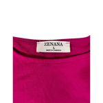 Zenana Outfitters Women's Fuchsia Ruffled Top Photo 2